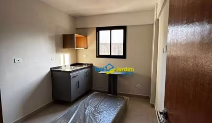 Kitnet com 1 dormitório para alugar, 14 m² por R$ 1.085,00/mês - Parque Oratório - Santo André/SP