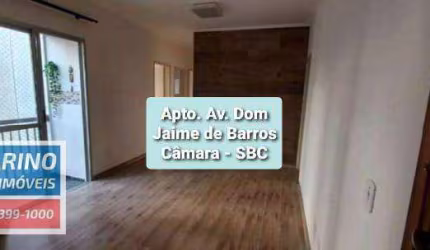 Apartamento com 3 dormitórios à venda, 65 m² por R$ 399.000,00 - Planalto - São Bernardo do Campo/SP