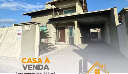 SOBRADO A VENDA NO BAIRRO PARQUE GUARANÍ