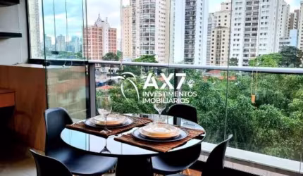 Apartamento com 1 quarto para alugar na Rua Nova York, 245, Brooklin, São Paulo por R$ 8.500