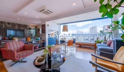 Apartamento com 3 quartos à venda na Avenida Macuco, 299, Moema, São Paulo por R$ 3.400.000
