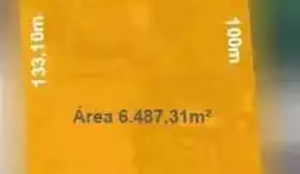 Terreno para Galpões com Área total de 6.487,31m² no Cordeiros - Itajaí