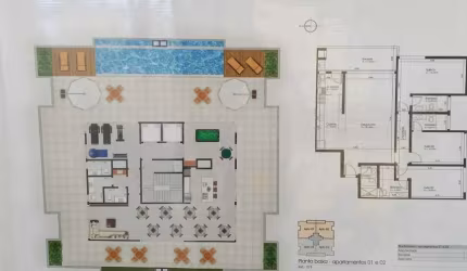 Apartamento com 3 suítes e 2 vagas de garagem no Bairro Jurerê Internacional - Florianópolis