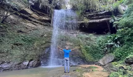 Terreno em condomínio de chácaras com vista para vale de montanhas no Centro de Ibirama
