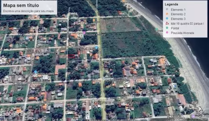 Terreno com 336 m² a 400m do mar em Itapoá