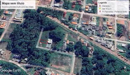 Terreno com 300 m no bairro Pontal Do Norte em Itapoá