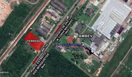 Área à venda, 8040 m² por R$ 1.995.000,00 - Tibiri - São Luís/MA