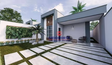 Casa com 3 dormitórios à venda, 88 m² por R$ 450.000 - Araçagy - São José de Ribamar/MA
