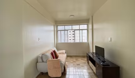 Apartamento Mobiliado 03 Quartos , Rio Vermelho ,01 Garagem .