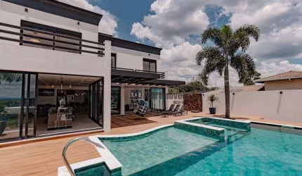 Casa com 4 dormitórios à venda, 365 m² por R$ 3.800.000,00 - Condomínio Residencial Shamballa III - Atibaia/SP