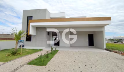 Casa à venda em Paulínia, Parque Brasil 500, com 3 suítes, com 180 m², Royal Garden