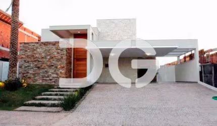 Casa à venda em Campinas, Loteamento Mont Blanc Residence, com 3 suítes, com 350 m²