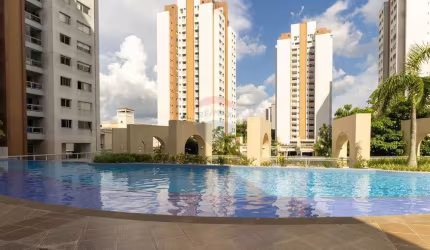 Mundi Resort /  106m² 3 quartos sendo 1 suíte / Aleixo Av Ephigênio Salles