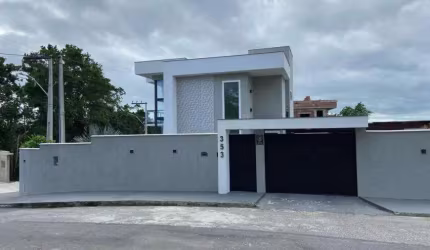 Casa para Venda em Saquarema, Porto novo, 3 dormitórios, 2 suítes, 4 banheiros, 1 vaga