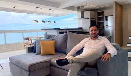Cobertura com 3 dormitórios, 146 m² - venda por R$ 1.700.000,00 ou aluguel por R$ 11.000,00/mês - Caiçara - Praia Grande/SP
