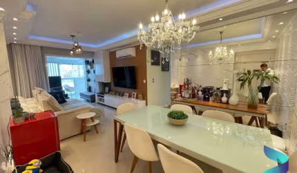 Cobertura com 3 dormitórios à venda, 296 m² por R$ 2.497.000,00 - Aviação - Praia Grande/SP