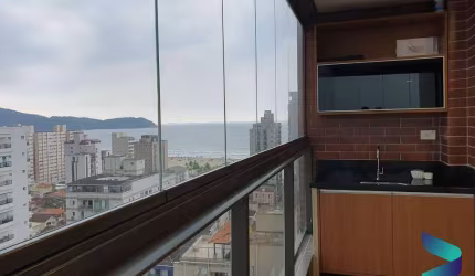 Apartamento com 2 dormitórios à venda, 96 m² por R$ 860.000,00 - Vila Guilhermina - Praia Grande/SP