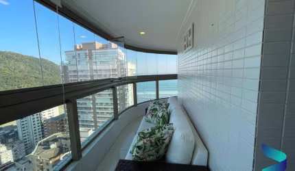 Apartamento com 3 dormitórios à venda, 183 m² por R$ 2.600.000,00 - Canto do Forte - Praia Grande/SP