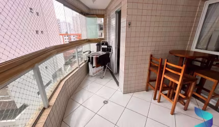 Apartamento com 2 dormitórios à venda, 87 m² por R$ 580.000,00 - Aviação - Praia Grande/SP
