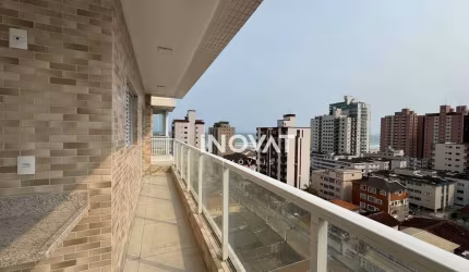 Apartamento com 2 dormitórios à venda, 74 m² por R$ 590.000,00 - Vila Guilhermina - Praia Grande/SP