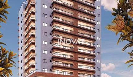 Apartamento com 2 dormitórios à venda, 89 m² por R$ 556.000,00 - Canto do Forte - Praia Grande/SP