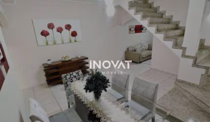 Sobrado com 3 dormitórios à venda, 125 m² por R$ 980.000,00 - Boqueirão - Praia Grande/SP