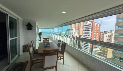 Apartamento 3 dormitórios com vista Mar na Guilhermina - Praia Grande-SP