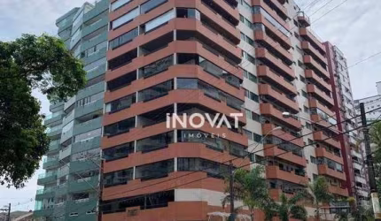 Apartamento com 2 dormitórios à venda, 106 m² por R$ 590.000,00 - Canto do Forte - Praia Grande/SP