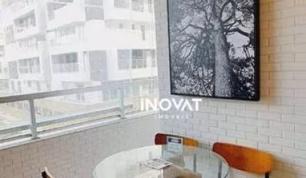 Apartamento com 1 dormitório à venda, 51 m² por R$ 600.000,00 - Canto do Forte - Praia Grande/SP