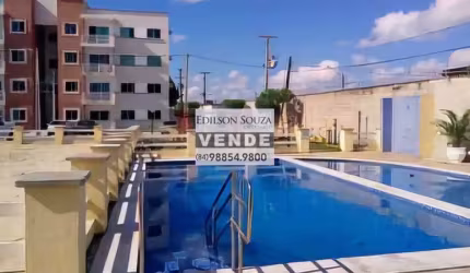 Apartamento com 2 quartos à venda no Rosa dos Ventos, Parnamirim , 65 m2 por R$ 158.000