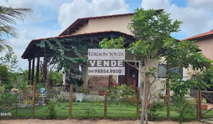 Casa em condomínio fechado com 2 quartos à venda na Reta Tabajara, Macaíba , 135 m2 por R$ 368.000