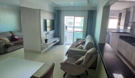 Apartamento de 86m² com Vista para o Mar, 2 Dormitórios e Varanda Gourmet