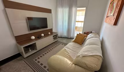 Apartamento Mobiliado, 3 Dormitórios, Vista Mar e Lazer Completo por R$ 750 mil!