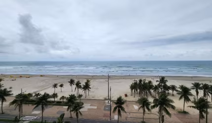 Apartamento de 3 dormitórios com 1 suite na Ocian - Praia Grande - SP
