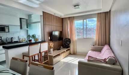 Oportunidade em Piatã: Apartamento 2/4 Planejado e Super Ventilado!