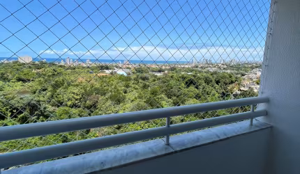 Apartamento 3 Quartos com Vista Mar e Infraestrutura Completa em Colina de Piatã