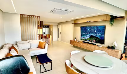 Apartamento de Luxo no Villa Privilege com Vista Mar