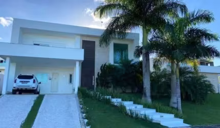 MANSÃO 5 QUARTOS COM 4 SUÍTES - ALPHAVILLE LITORAL NORTE II