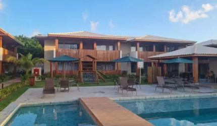 Village 2 suítes Semi Mobiliado no Paraíso da Lagoa em Itacimirim R$ 690.000,00