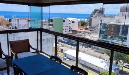 APARTAMENTO- 1/4 E SALA - 37M² - VISTA MAR - PORTEIRA FECHADA - ONDINA