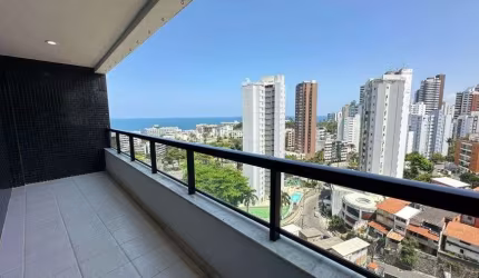 APARTAMENTO - QUARTO E SALA - VISTA MAR - ONDINA