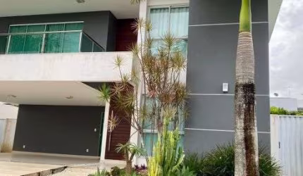 CASA LUXUOSA - 4 SUÍTES - ALPHAVILLE 1 LITORAL NORTE