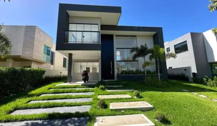 CASA LUXUOSA - 4 SUÍTES - ALPHAVILLE LITORAL NORTE 1