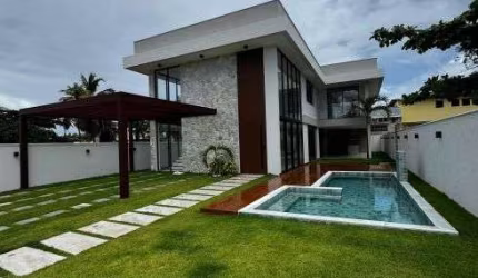 CASA NOVA - 7 SUÍTES - 422M² - COND. PARAÍSO - GUARAJUBA