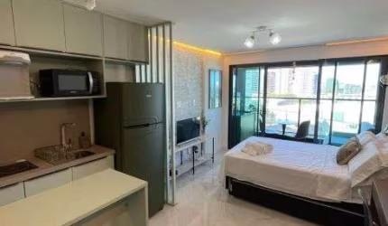 ART STUDIO - 30M² - VISTA MAR - PORTEIRA FECHADA - ARMAÇÃO