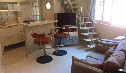 Apartamento Duplex com 1 dormitório à venda, 45 m² por R$ 795.000,00 - Vila Nova Conceição - São Paulo/SP