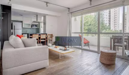 Apartamento Duplex com 1 dormitório, 74 m² - venda por R$ 1.850.000,00 ou aluguel por R$ 13.013,97/mês - Moema - São Paulo/SP