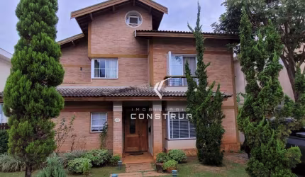 CASA ESTILO EUROPEU - 4 SUÍTES - ALPHAVILLE DOM PEDRO - CAMPINAS/SP
