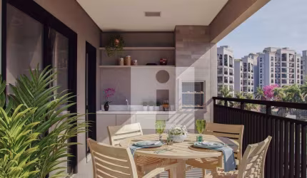 Apartamento com 3 dormitórios à venda, 91 m²  - Bairro Hípica - Residencial Hípica Boulevard  Campinas/SP