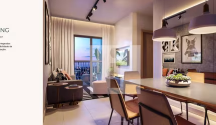 Apartamento com 2 dormitórios à venda, 55 m² NO  UNA PROENÇA   DE R$ 450.000,00  POR R$ 399.000,00  Jardim Proença- Campinas/SP